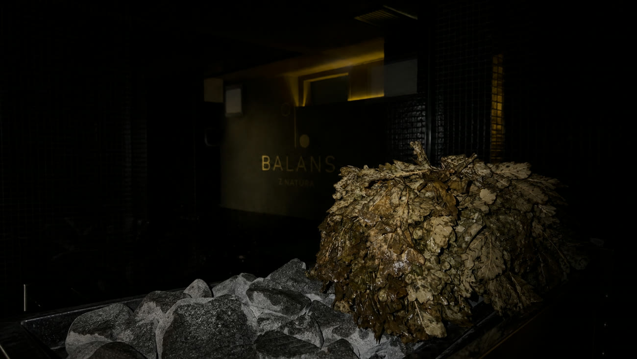 Strefa saunowa Balans z Naturą – witki dębowe Euromedyk